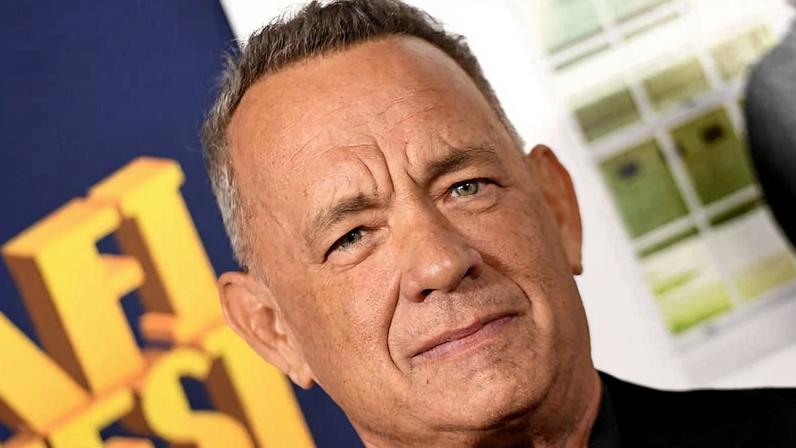 O ator Tom Hanks em evento em Los Angeles