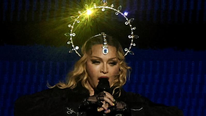 A cantora Madonna