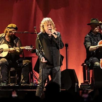 Robert Plant apresenta versões acústicas de Led Zeppelin no C6 Fest