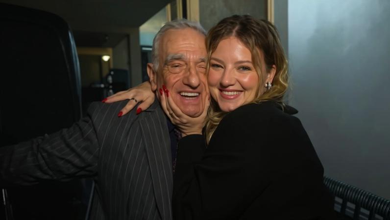 Francesca Scorsese, filha de Martin Scorsese, em vídeo lamentando ataques sofridos nas redes sociais