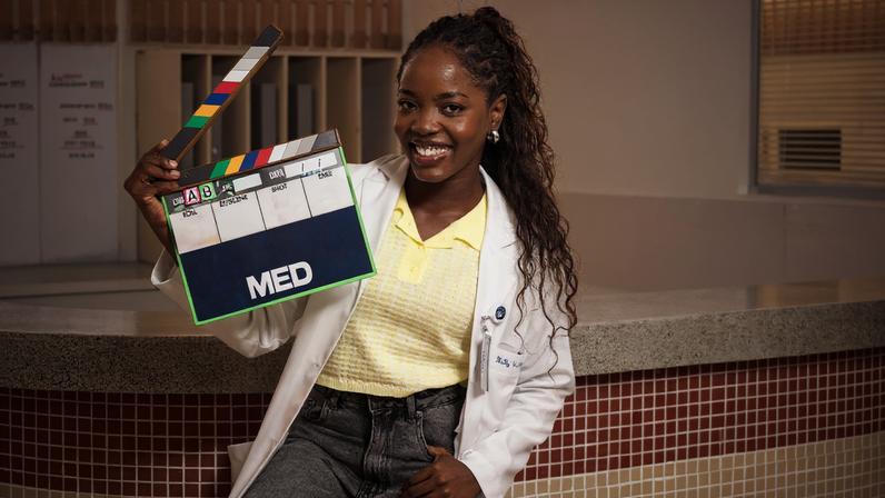 Clara Moneke protagoniza 'MED', primeiro drama médico brasileiro da Netflix