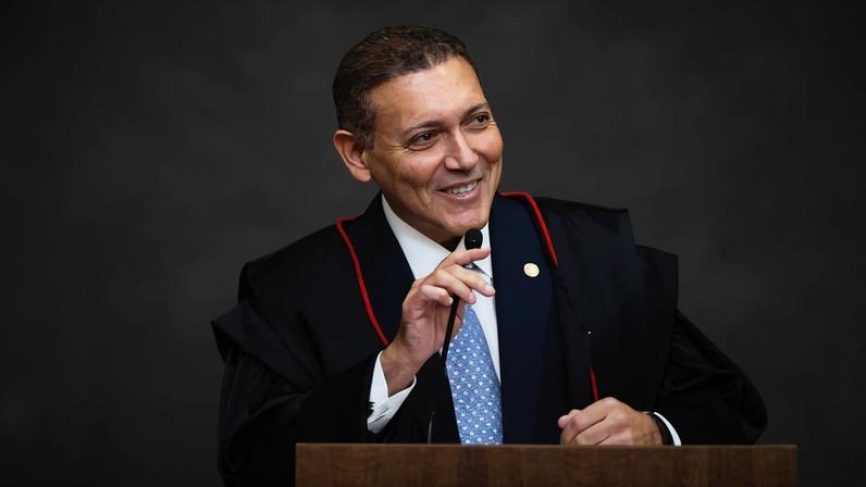 O presidente do TSE, ministro Nunes Marques