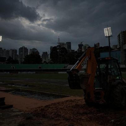 Gestão Tarcísio prevê inaugurar estádio do Ibirapuera em junho, com 88% das obras