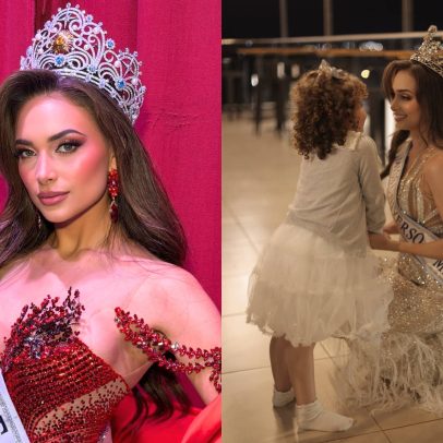 Mãe vence Miss Argentina pela primeira vez e disputará Miss Universo