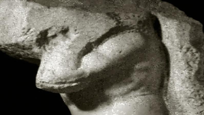 Estátua "Atlas", de Michelangelo