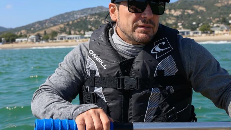 Vídeo mostra animal mordendo equipamento durante expedição no mar