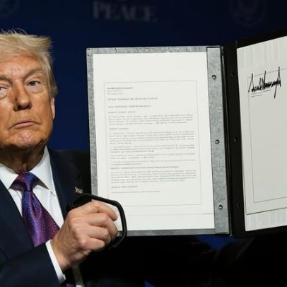 Fundo de Trump para Gaza não recebeu nenhuma doação