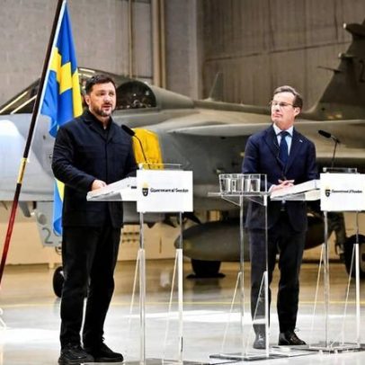 Suécia vai fornecer 36 caças Gripen à Ucrânia