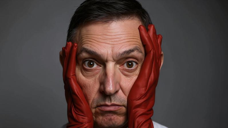 Paulo Miklos em foto do disco 'Coisas da Vida'