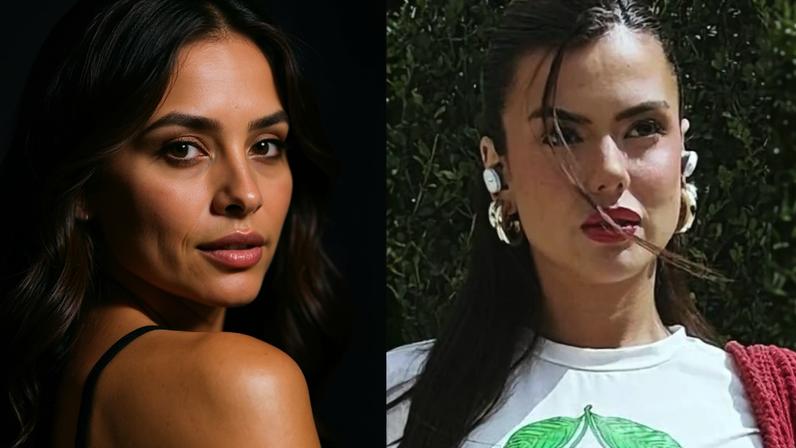 Aline Mineiro e Mayara, participantes do De Férias com o Ex, da Paramount