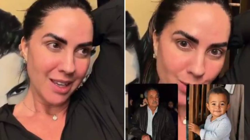 Graciele Lacerda usa IA para recriar pai de Zezé Di Camargo
