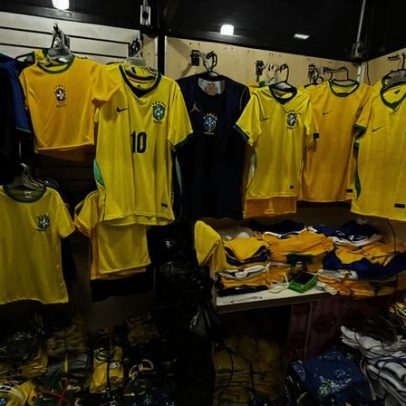 Polícia apreende 2.000 camisas e 85 mil figurinhas da Copa falsificadas em SP