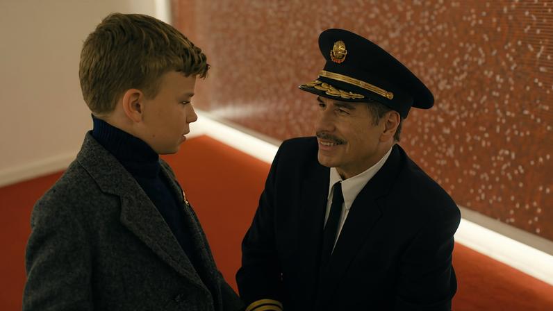 Cena do filme 'Aventura nas Alturas', de John Travolta