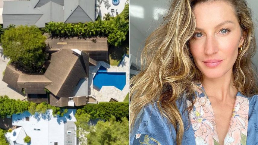Mansão de Gisele Bündchen em Miami, nos EUA