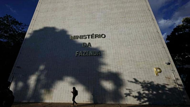 Fachada do Ministério da Fazenda, em Brasília