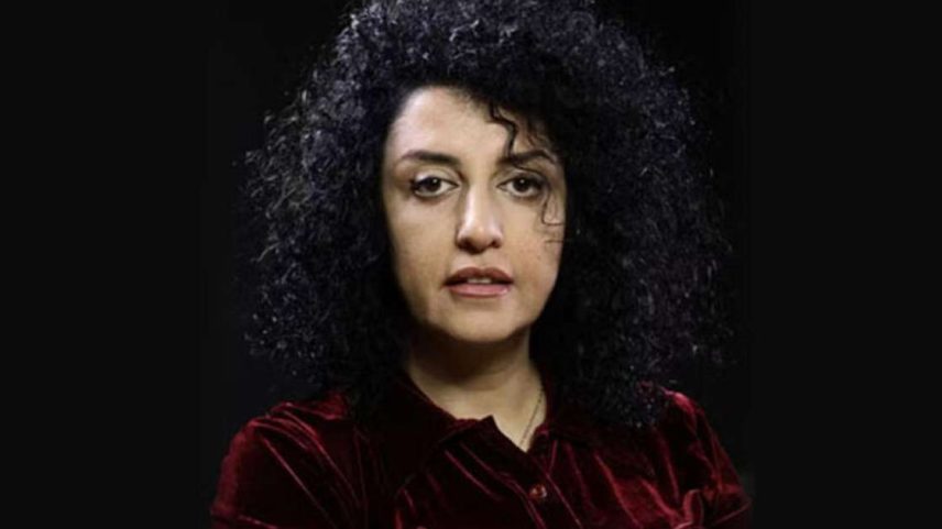 Narges Mohammadi, cuja foto, sem data e sem local informado, foi fornecida pela Fundação Narges Mohammadi em 2 de outubro de 2023.