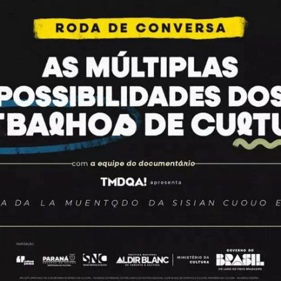 TMDQA! realiza roda de conversa sobre possibilidades de trabalhos culturais