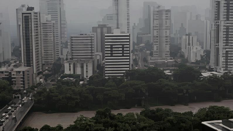 Forte chuva no Recife.
