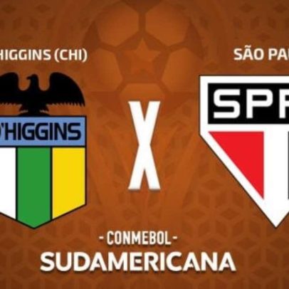 O'Higgins x São Paulo, onde assistir, escalações e arbitragem
