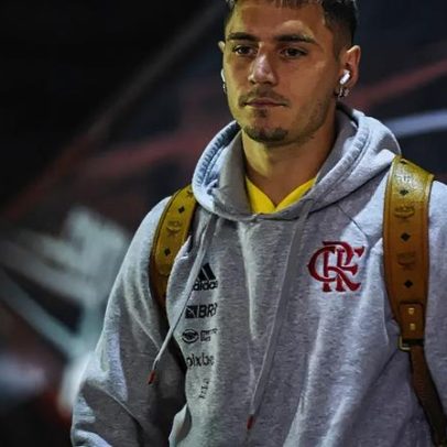 Varela lamenta expulsão de Carrascal na derrota do Flamengo para o Palmeiras