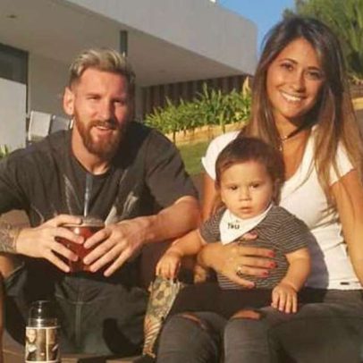 Messi e Antonela exibem mansão mediterrânea de 1.000m² com piscina