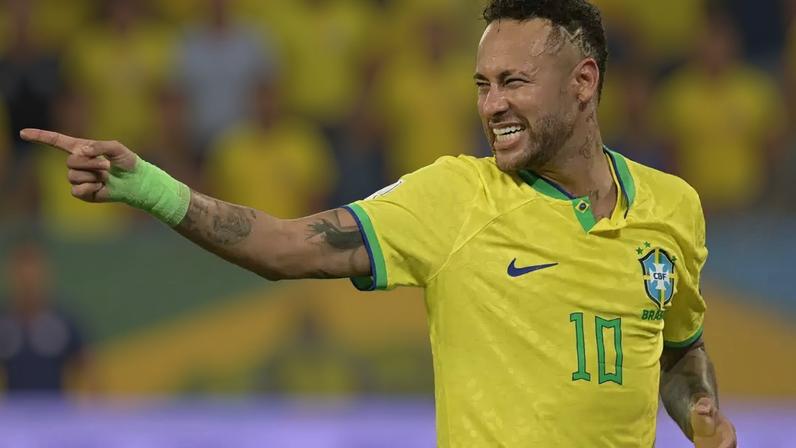 Neymar pela Seleção Brasileira —
