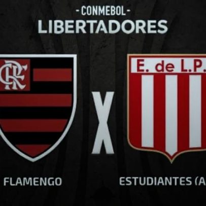 Flamengo x Estudiantes ARG onde assistir escalações e arbitragem