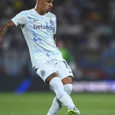 Luís Henrique celebra título italiano da Inter de Milão
