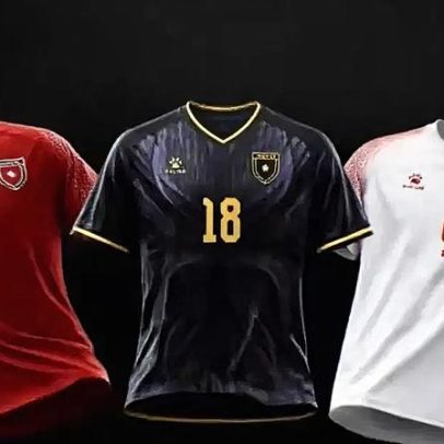 Jordânia apresenta uniformes para a Copa do Mundo