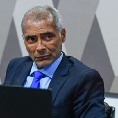 Justiça encontra saldo zerado em contas do senador Romário após condenação
