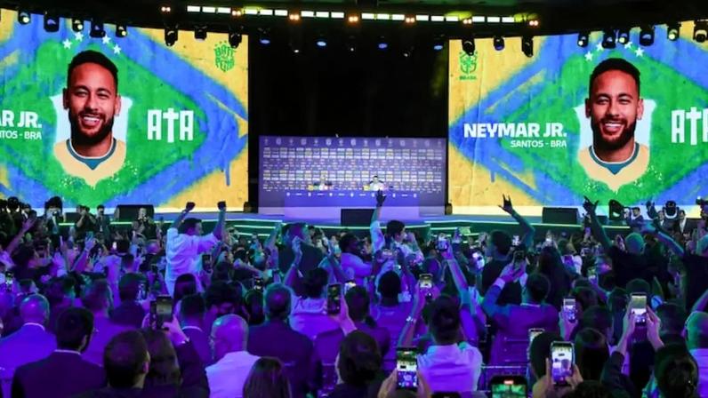 Neymar disputará sua quarta Copa do Mundo com a seleção brasileira.