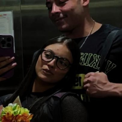 Ex-namorada de Gabriel Ganley chora ao ler carta deixada pelo atleta