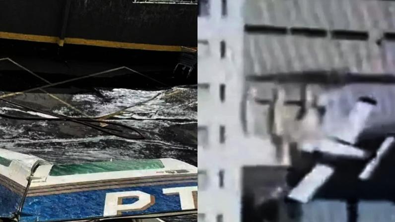 Áudio mostra choque dos funcionários da Globo que flagraram acidente de avião em Belo Horizonte; duas mortes já foram confirmadas.