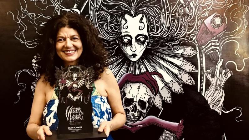 Gilda Nomacce recebe homenagem na Mostra Mestras do Macabro