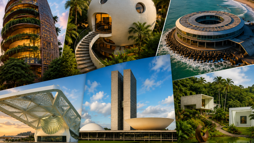 as construções mais diferentes do brasil
