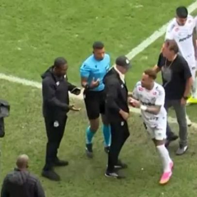 Coordenador técnico do Santos defende substituição envolvendo Neymar