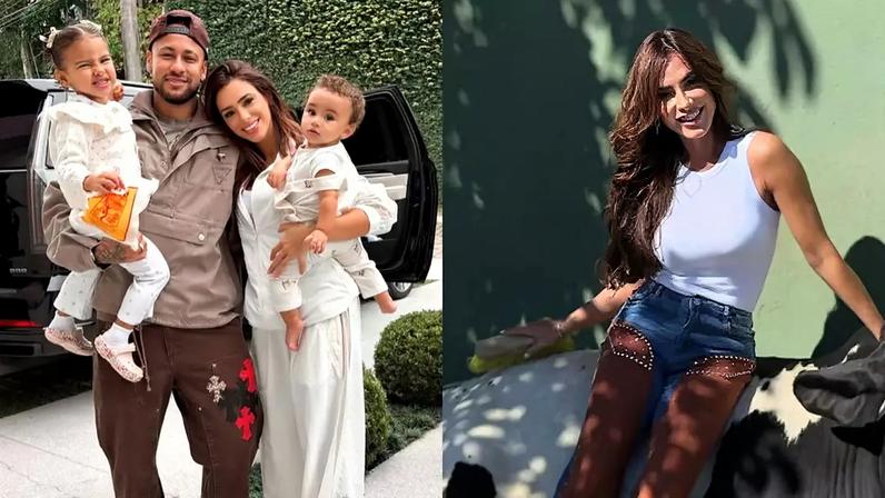 Bruna Biancardi posta foto em família com Neymar e convite de Nicole Bahls chama atenção