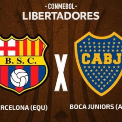 Barcelona de Guayaquil x Boca Juniors: onde assistir, escalações e arbitragem