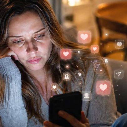 Amizades online com desconhecidos podem aumentar a solidão adulta