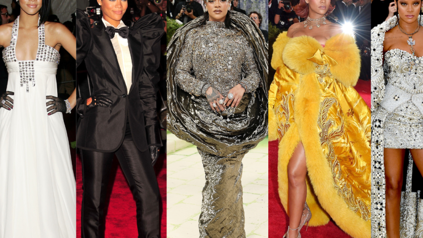 Rihanna no Met Gala: evolução fashion em 12 aparições históricas
