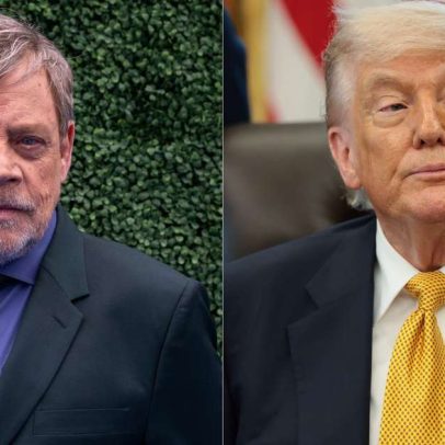 Mark Hamill posta imagem de Trump morto, apaga após reação da Casa Branca