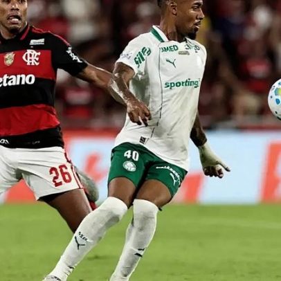Expulsão de Carrascal afeta Flamengo na derrota ao Palmeiras
