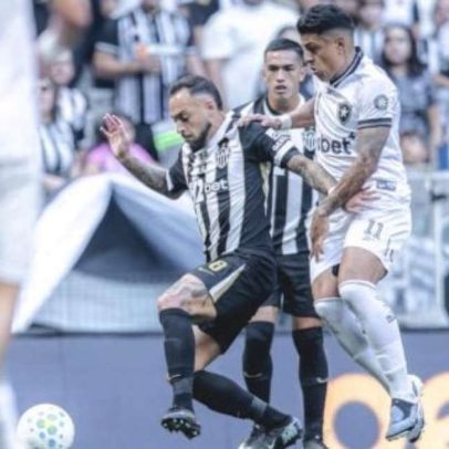 Botafogo marca no fim e conquista o empate com o Atlético