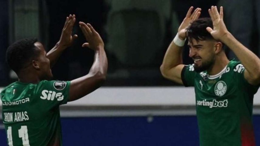 Flaco foi fundamental na vitória do Palmeiras na Copa Libertadores –