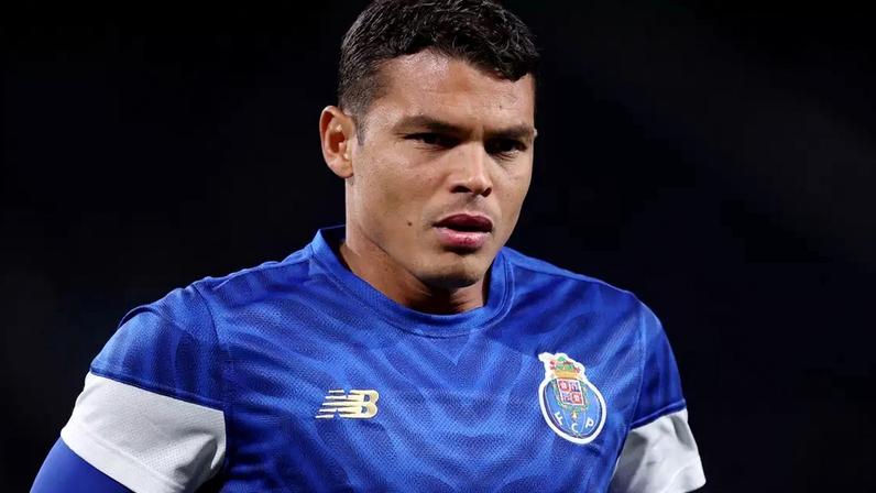 Thiago Silva em partida do Porto contra o Stuttgart, pela Europa League