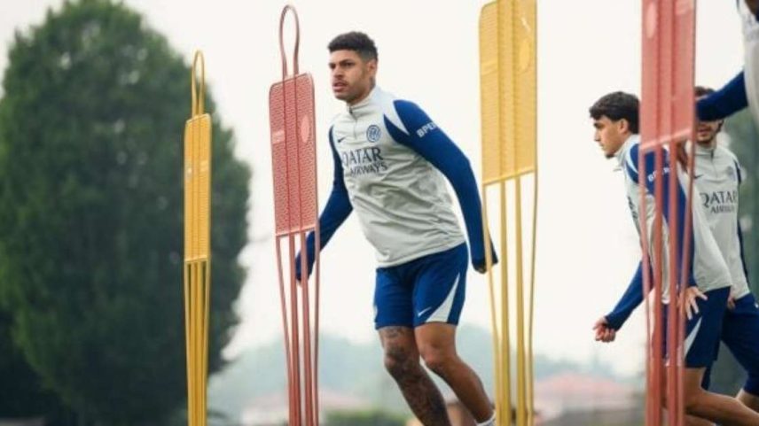 Atividade de preparação da Lazio antes da final da Copa da Itália –