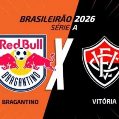 Bragantino x Vitória ao vivo às 17h pela Voz do Esporte