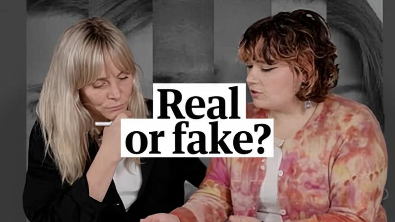 Guardian Australia's Carly Earl and Matilda Boseley take the test to see if it's a science or just vibes to tell AI from a real face