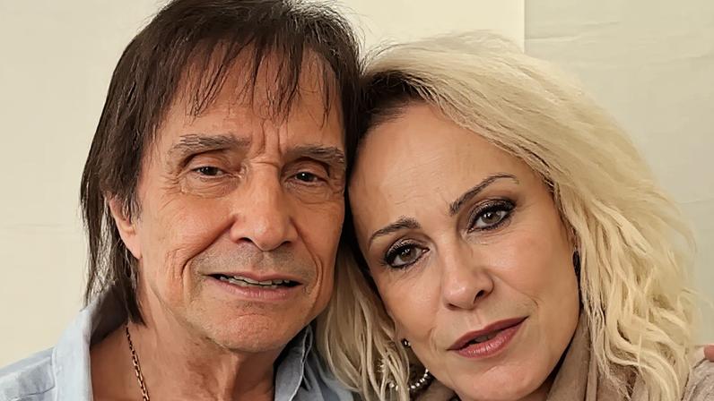 Roberto Carlos e Ana Maria Braga