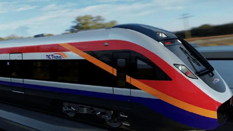 Projeto do trem intercidades em SP